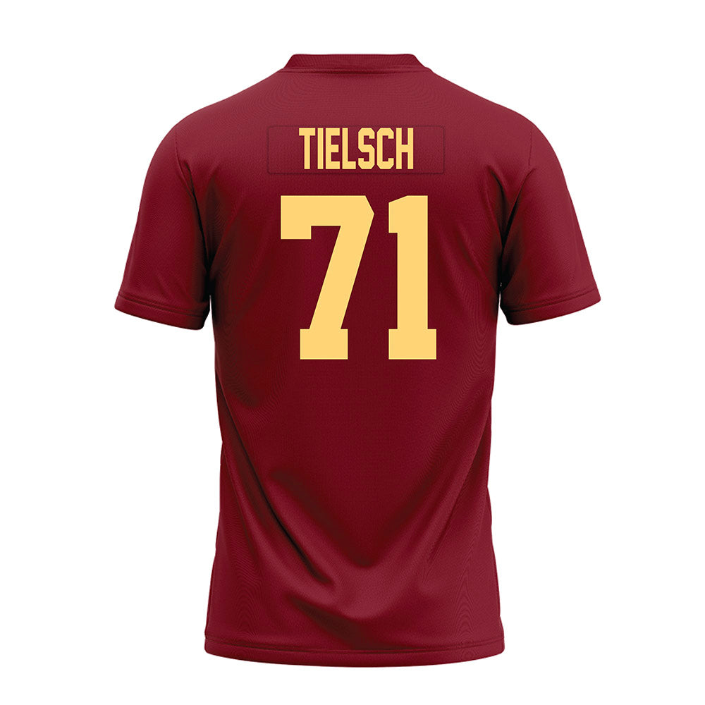 Minnesota - NCAA Football : Lucas Tielsch - Maroon Premium Football Jersey-1