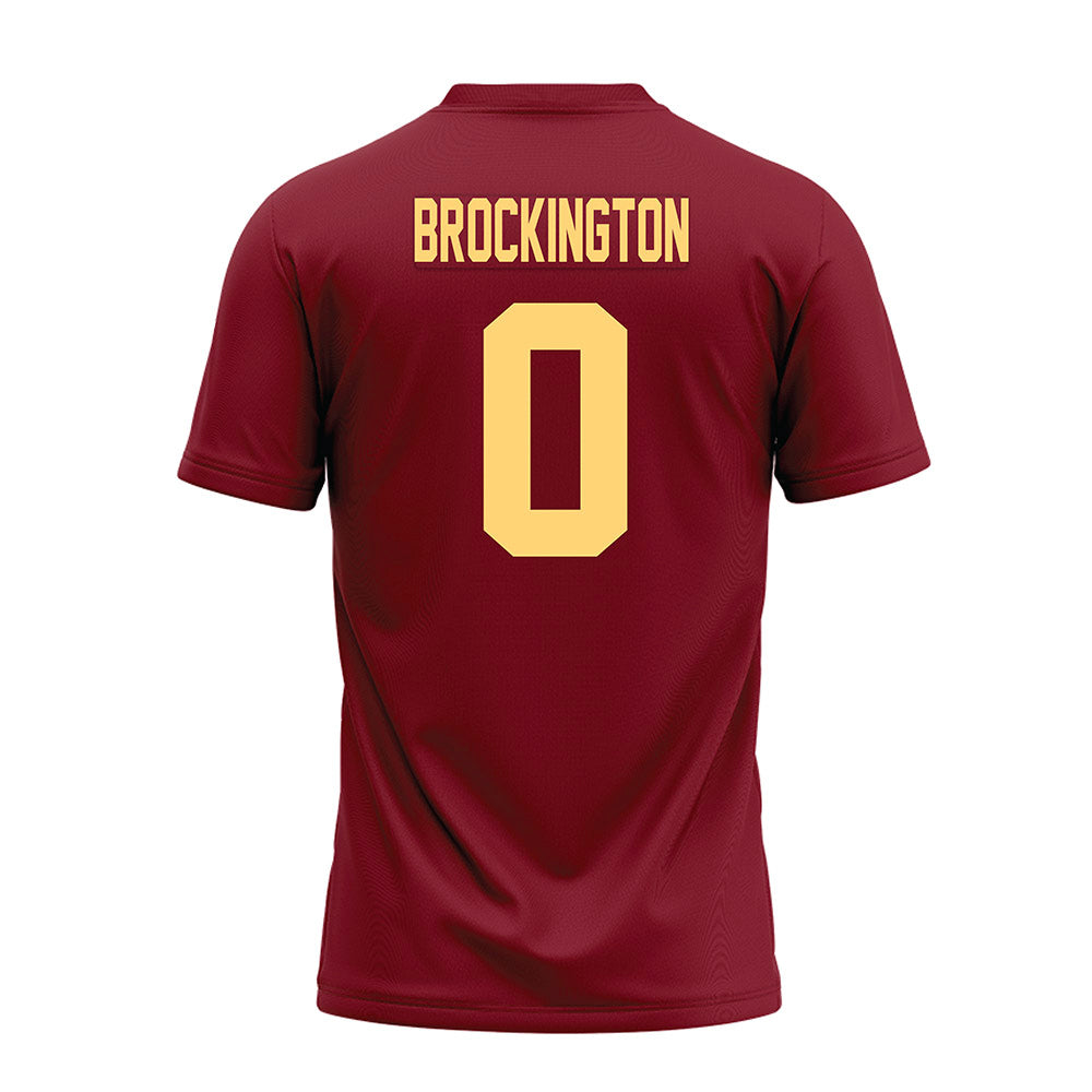 Minnesota - NCAA Football : Le'Meke Brockington - Maroon Premium Football Jersey-1