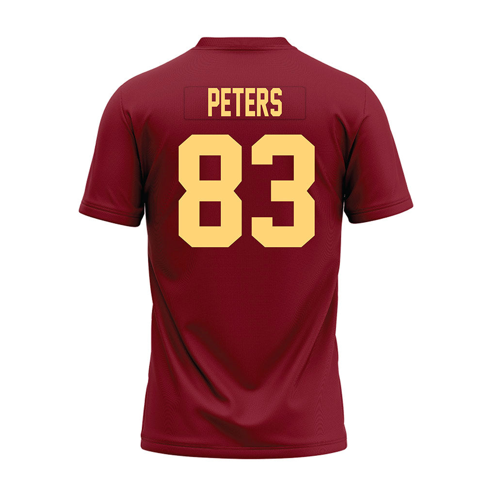 Minnesota - NCAA Football : Sam Peters - Maroon Premium Football Jersey-1