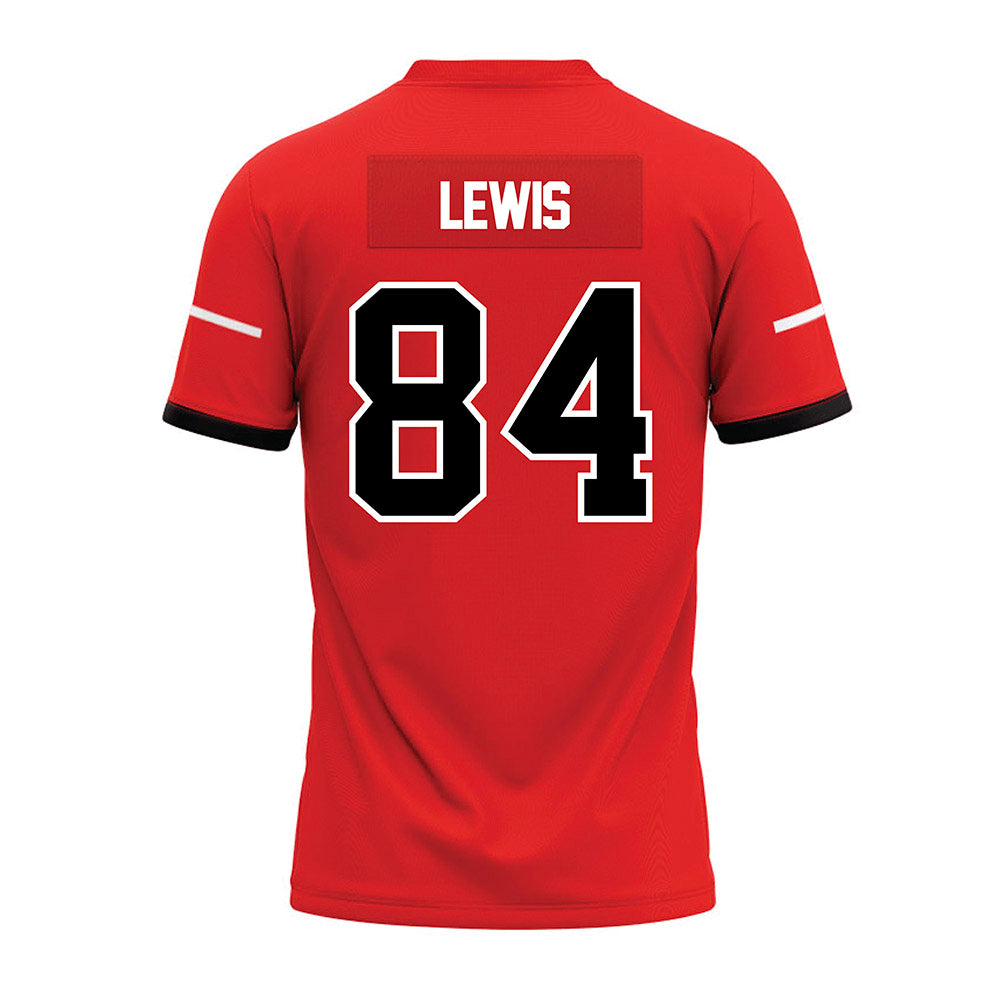 Campbell - NCAA Football : Daniel Lewis - Premium Football Jersey-1