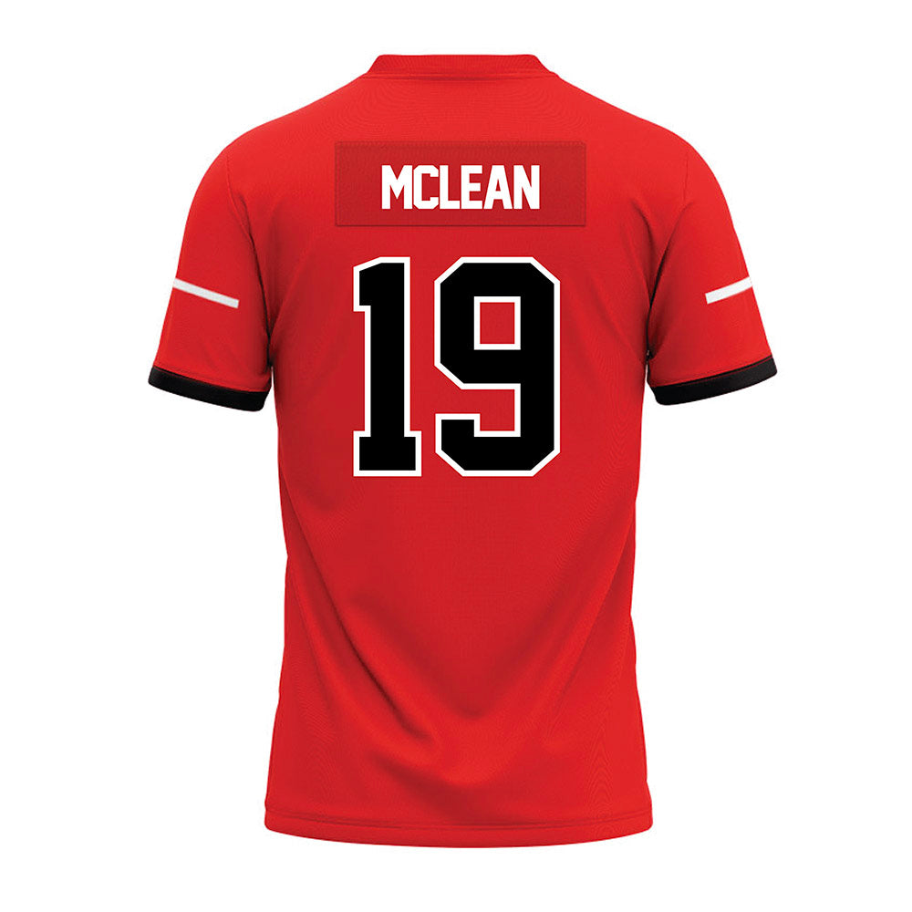 Campbell - NCAA Football : Dominic McLean - Premium Football Jersey-1
