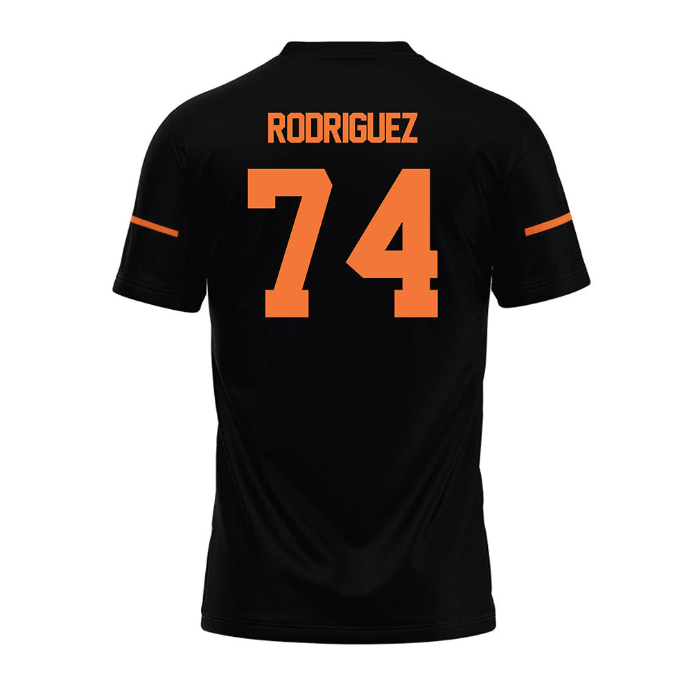 Campbell - NCAA Football : John Rodriguez - Premium Football Jersey-1