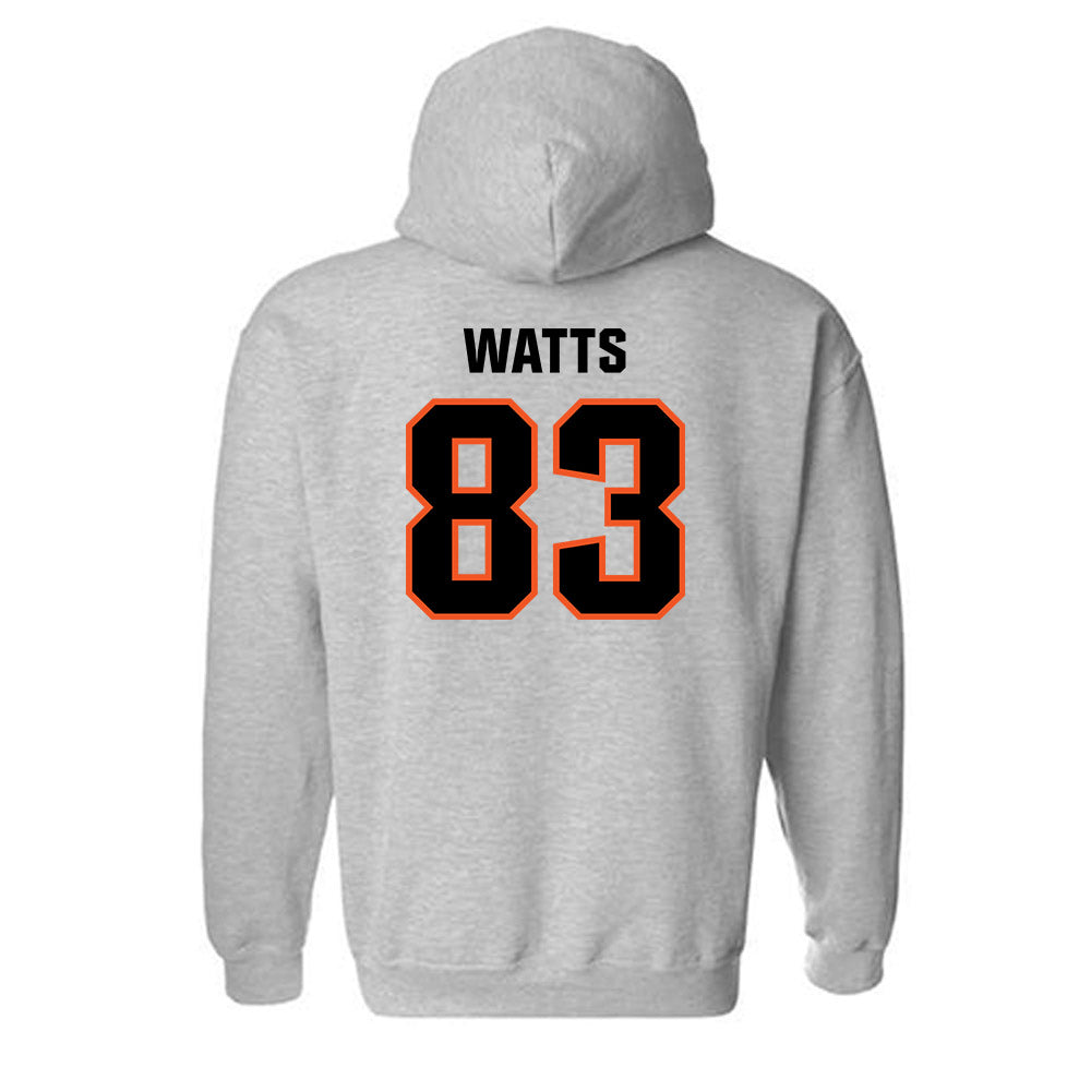 Oklahoma State - NCAA Football : Ty Watts - Classic Shersey Hooded Sweatshirt-1