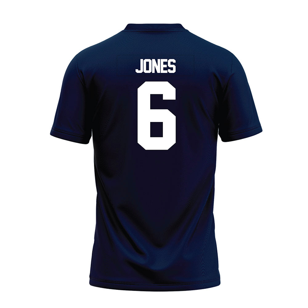 Georgia Southern - NCAA Football : Jakyri Jones - Navy Premium Football Jersey-1