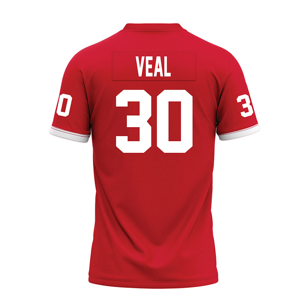 Louisiana - NCAA Football : Ethan Veal - Premium Football Jersey-1