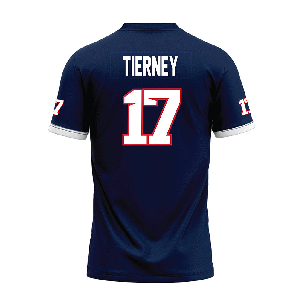 Fresno State - NCAA Football : Ethan Tierney - Blue Premium Football Jersey-1
