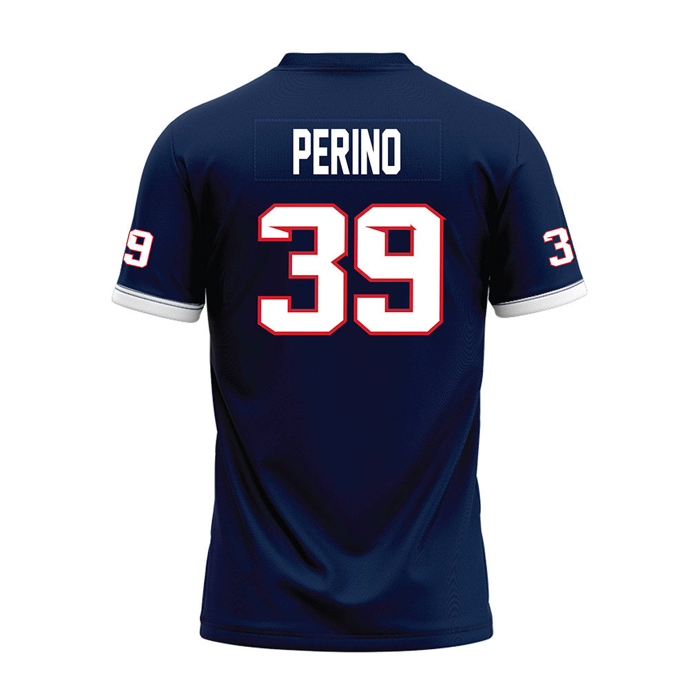 Fresno State - NCAA Football : Chase Perino - Blue Premium Football Jersey-1
