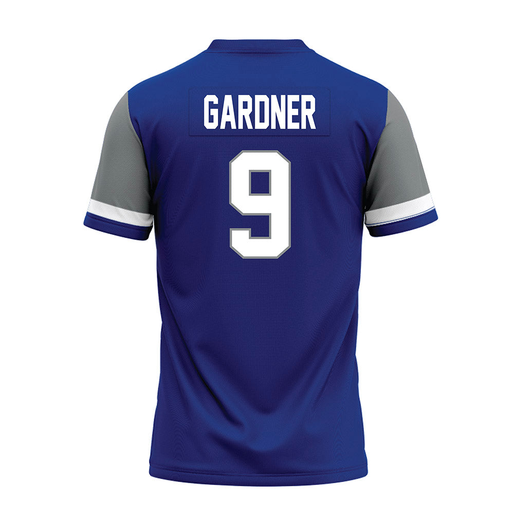 Memphis - NCAA Football : Denzel Gardner - Blue Premium Football Jersey-1