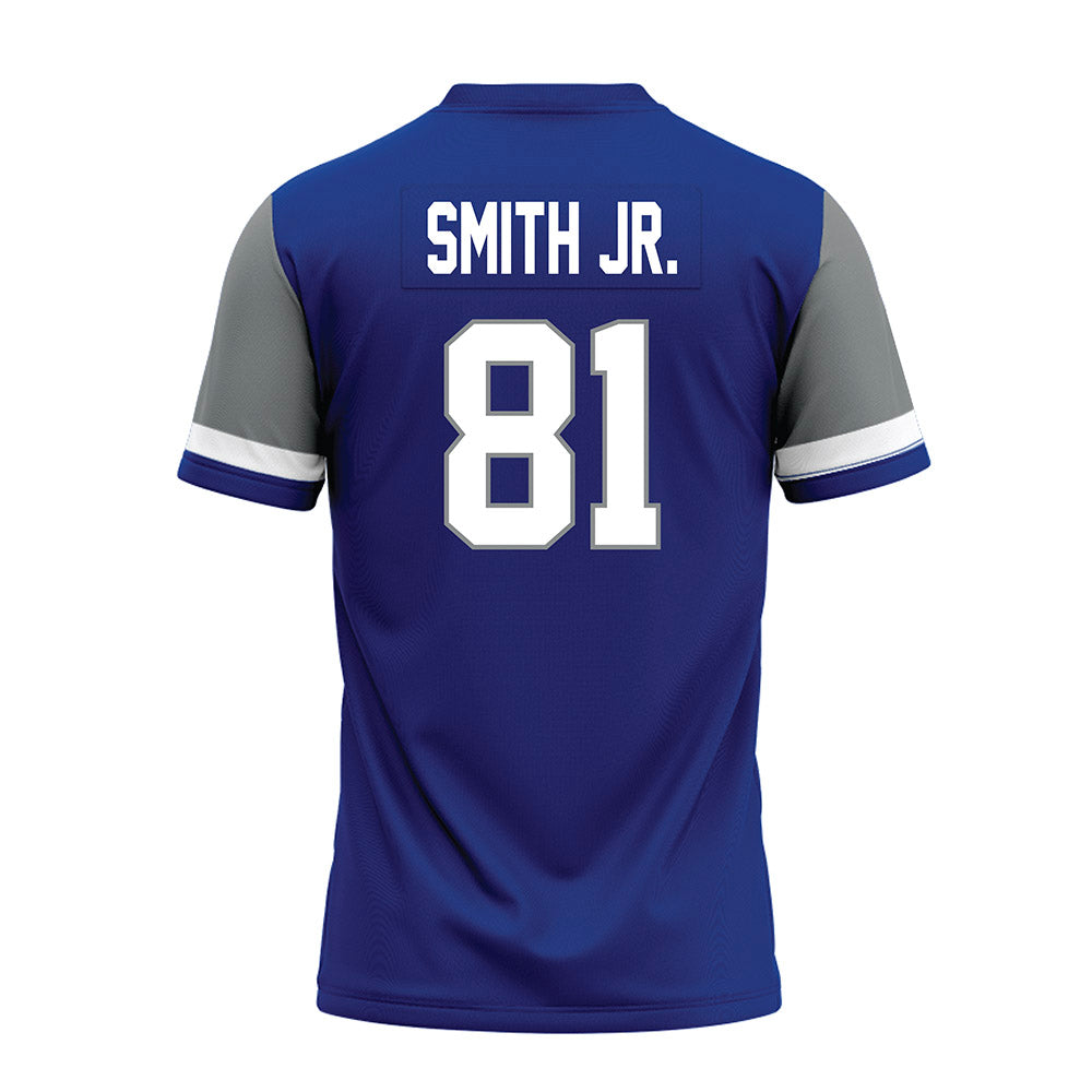 Memphis - NCAA Football : Marshall Smith Jr. - Blue Premium Football Jersey-1