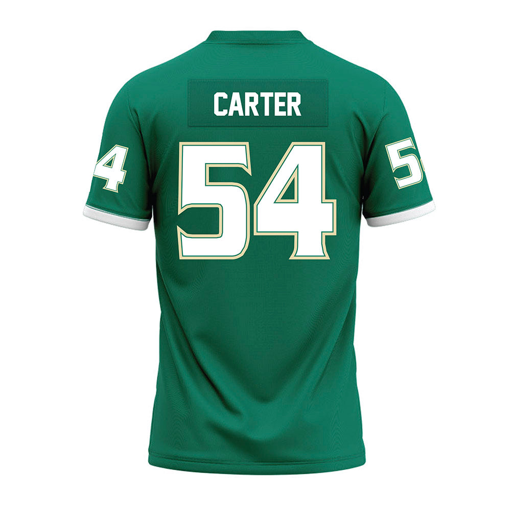USF - NCAA Football : Braden Carter - Green Premium Football Jersey-1