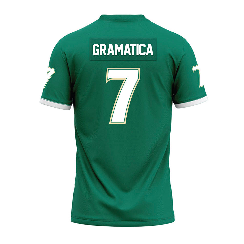 USF - NCAA Football : Nico Gramatica - Green Premium Football Jersey-1