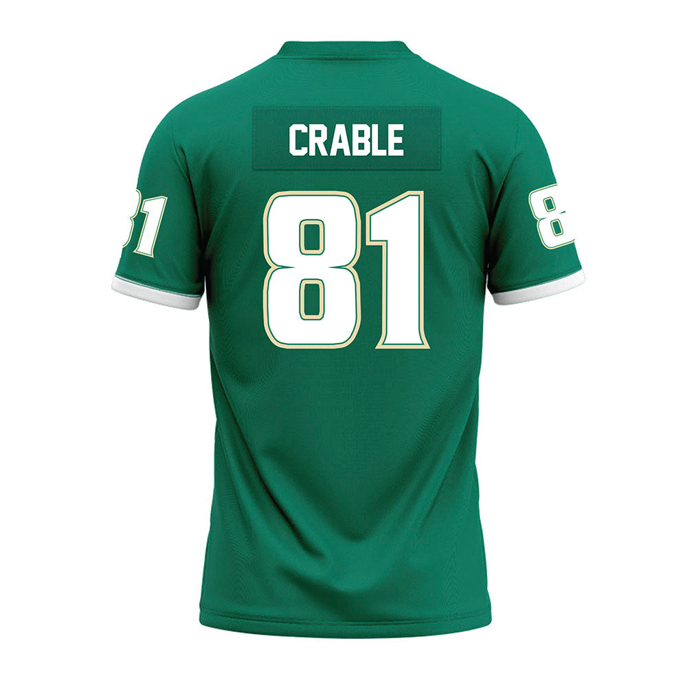USF - NCAA Football : Tayte Crable - Green Premium Football Jersey-1
