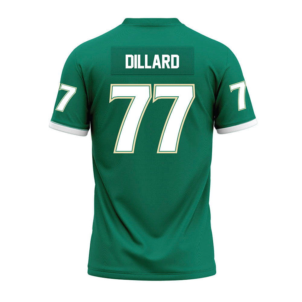 USF - NCAA Football : Major Dillard - Green Premium Football Jersey-1