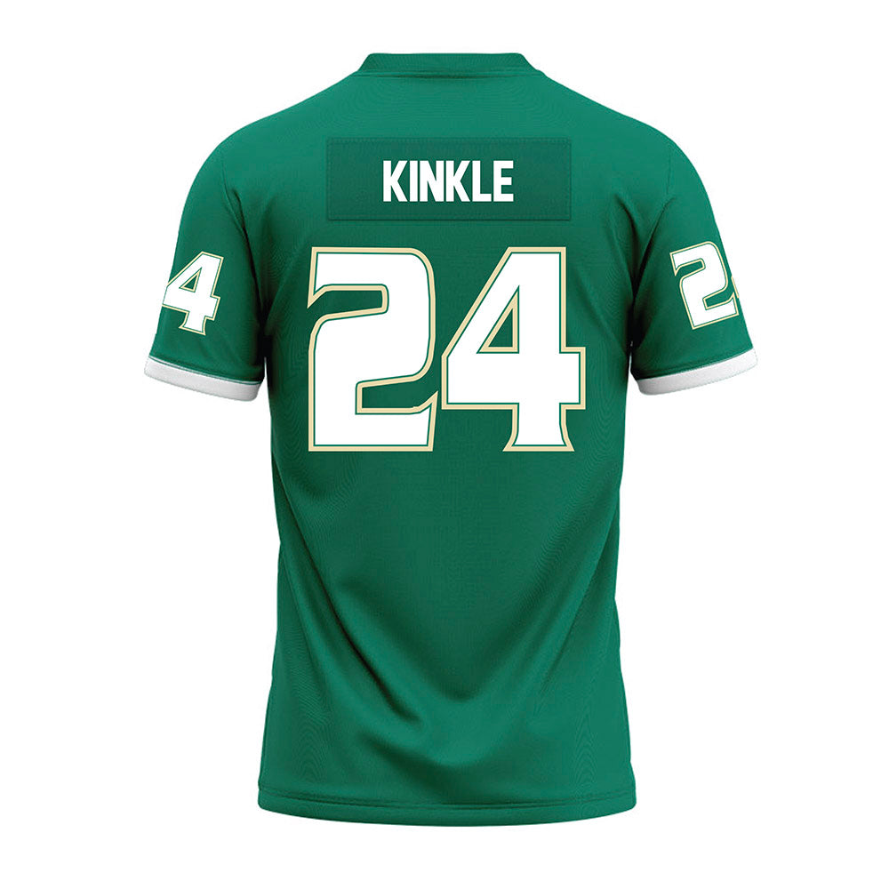 USF - NCAA Football : Tray Kinkle - Green Premium Football Jersey-1
