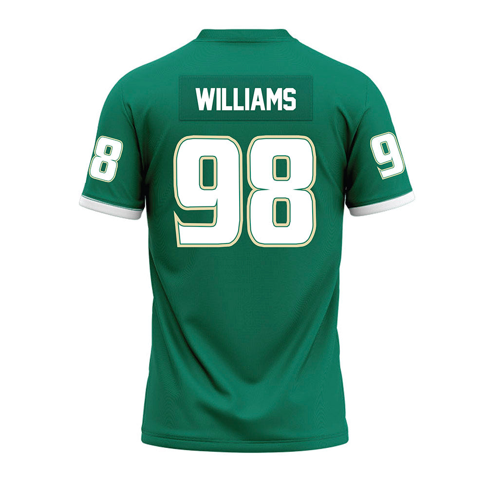 USF - NCAA Football : Marcus Williams - Green Premium Football Jersey-1