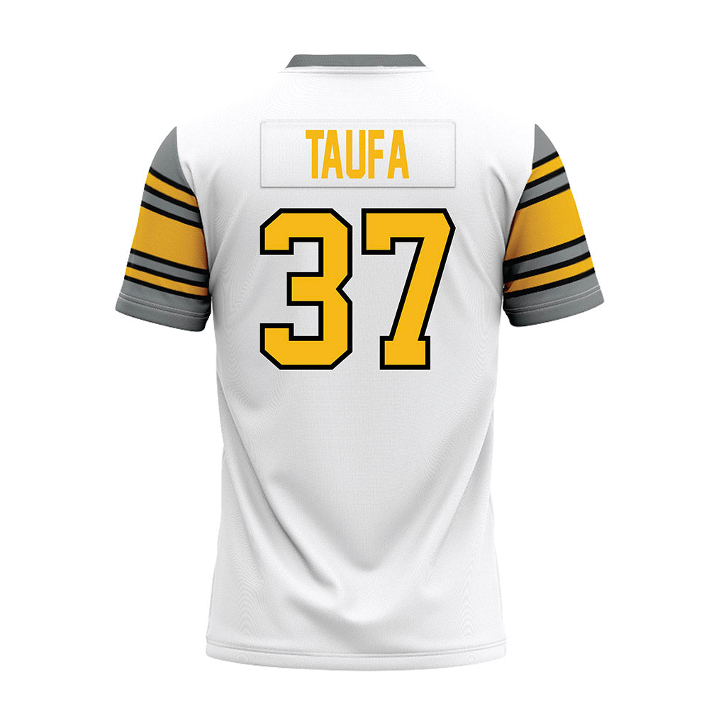 Idaho - NCAA Football : Ocean Taufa - White Premium Football Jersey-1