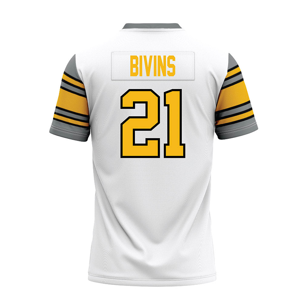 Idaho - NCAA Football : Isiah Bivins - White Premium Football Jersey-1