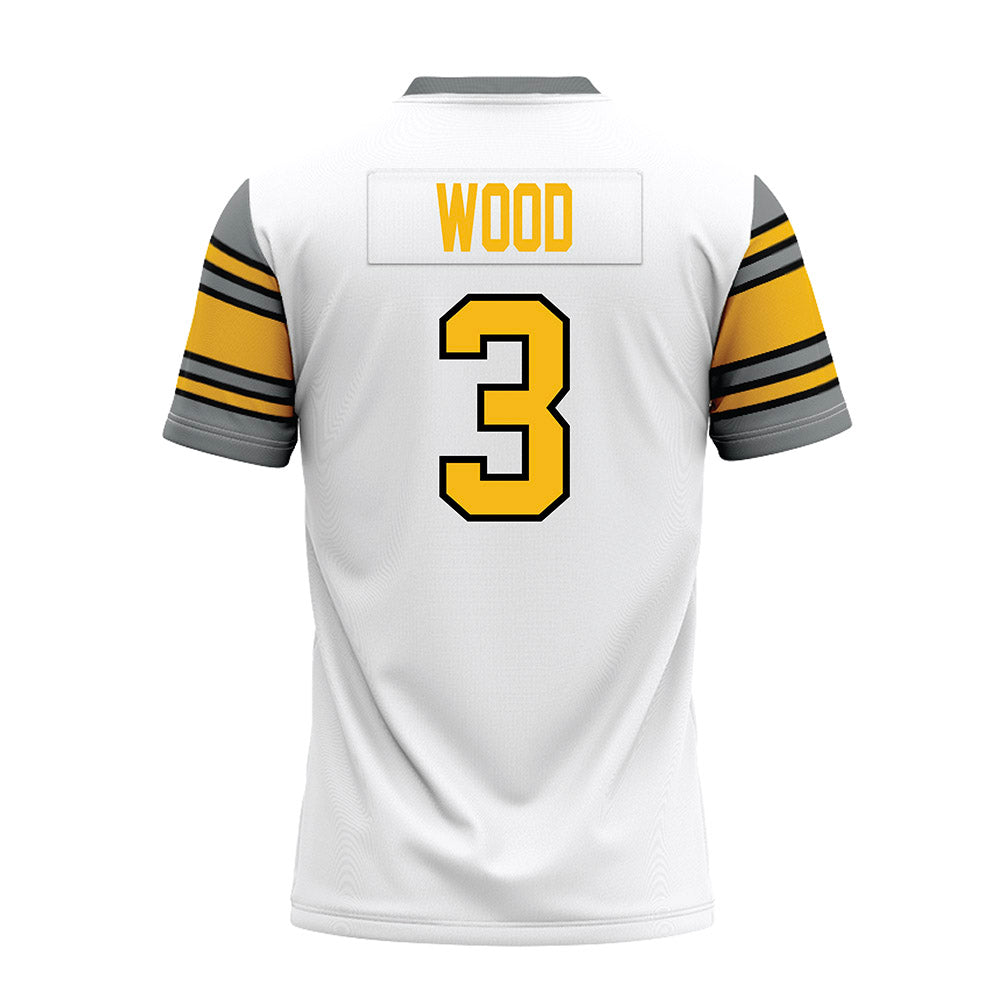 Idaho - NCAA Football : Joshua Wood - White Premium Football Jersey-1