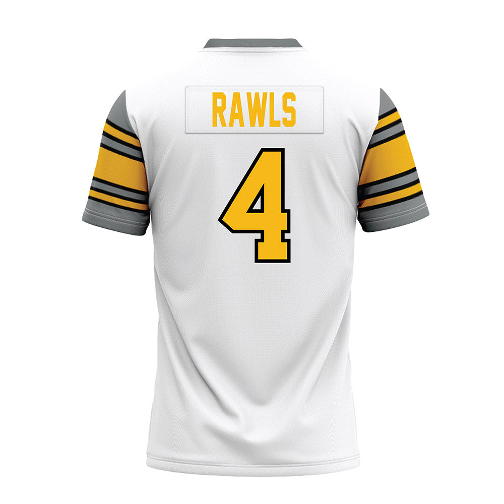 Idaho - NCAA Football : Khaled Rawls - White Premium Football Jersey-1