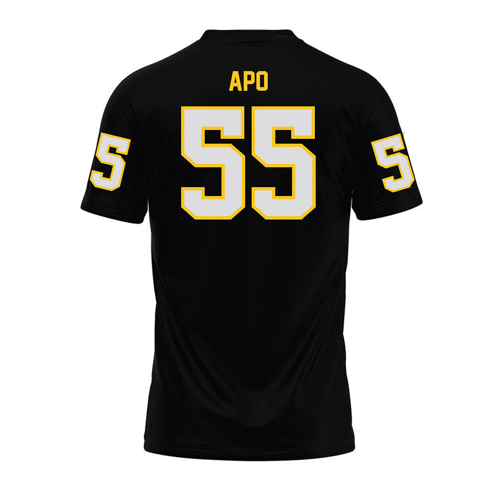Idaho - NCAA Football : Maake Apo - Black Premium Football Jersey-1