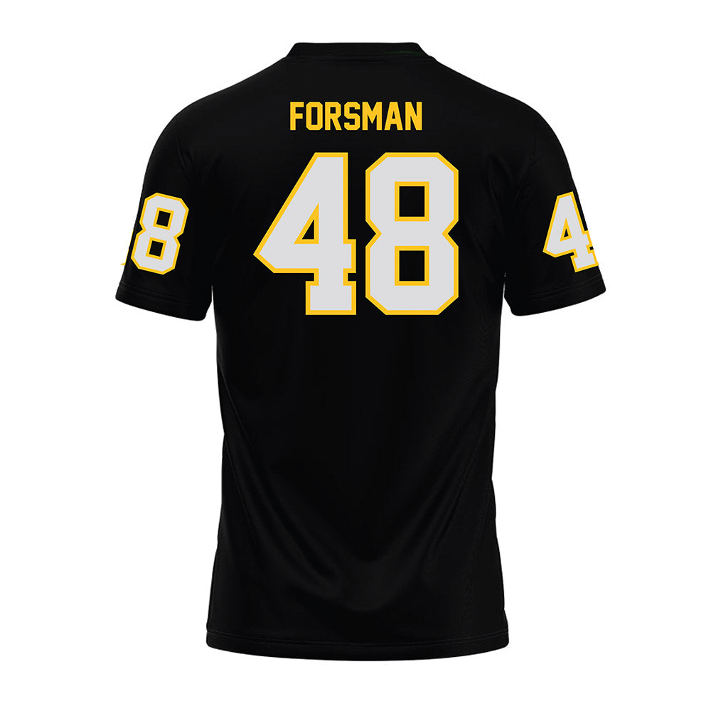 Idaho - NCAA Football : Owen Forsman - Black Premium Football Jersey-1