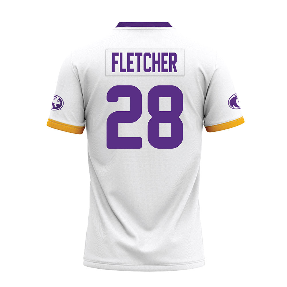 North Alabama - NCAA Football : Jalen Fletcher - White Premium Football Jersey-1