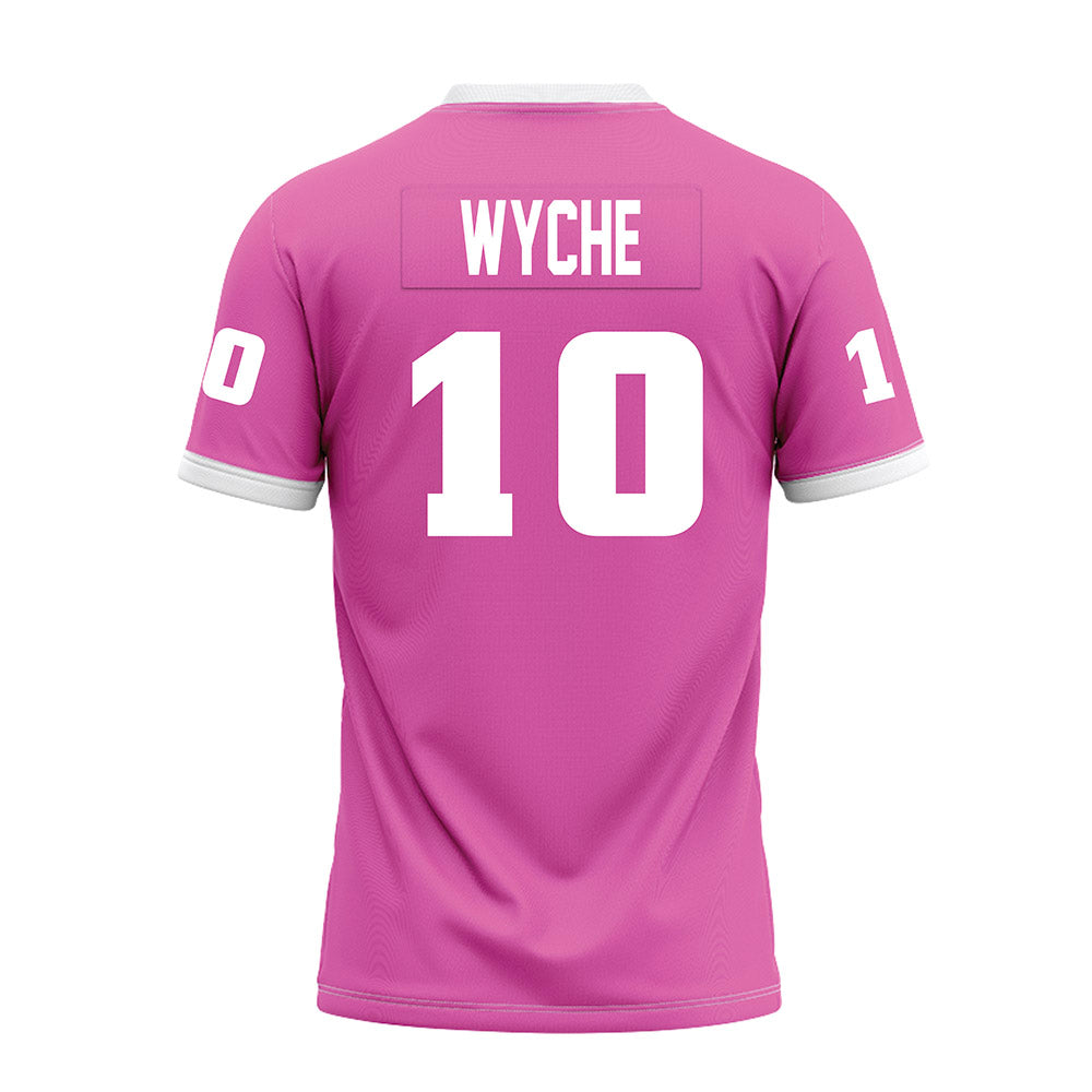 UTC - NCAA Football : Journey Wyche - Pink Premium Football Jersey