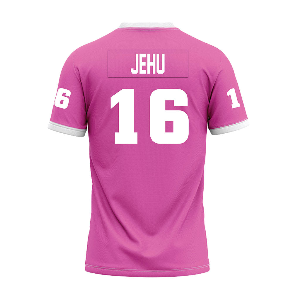 UTC - NCAA Football : Heath Jehu - Pink Premium Football Jersey-1