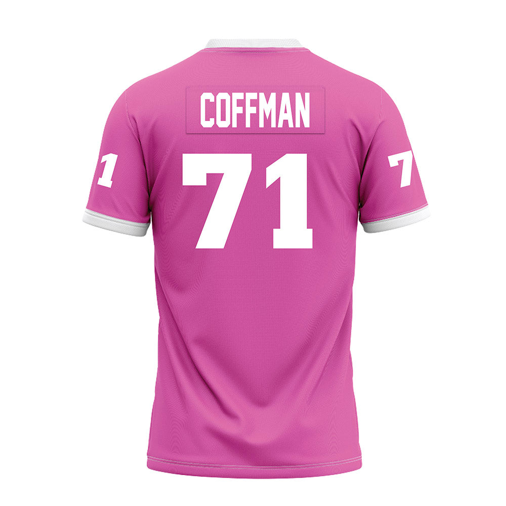 UTC - NCAA Football : Connor Coffman - Pink Premium Football Jersey-1