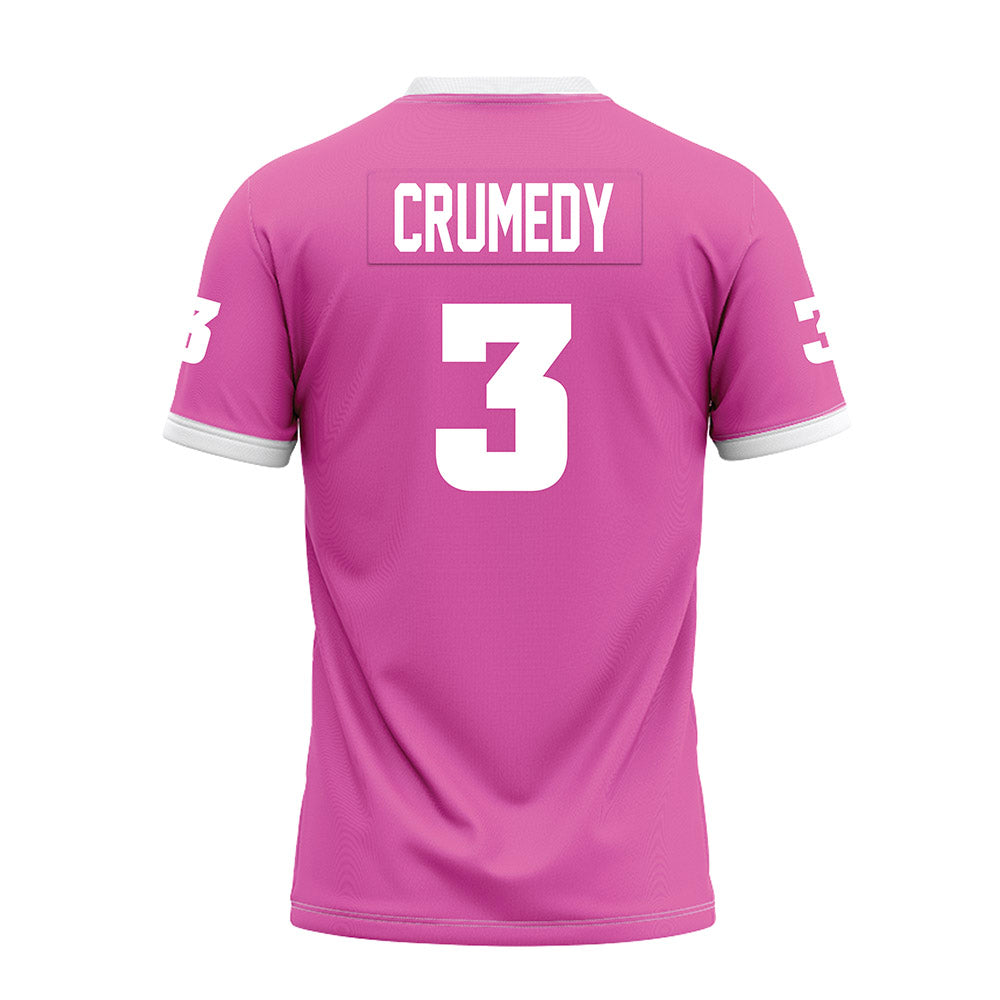 UTC - NCAA Football : Taylor Crumedy - Pink Premium Football Jersey-1