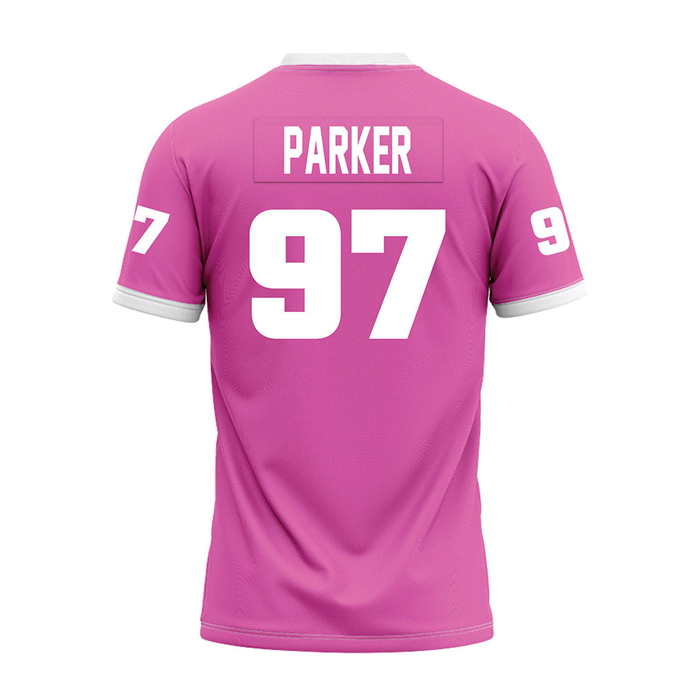 UTC - NCAA Football : Xavier Parker - Pink Premium Football Jersey-1