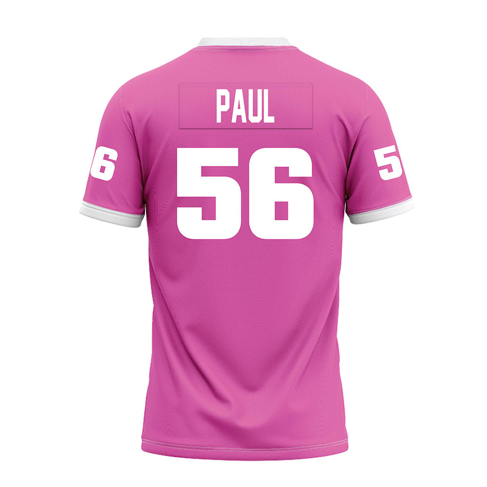 UTC - NCAA Football : Nicholas Paul - Pink Premium Football Jersey