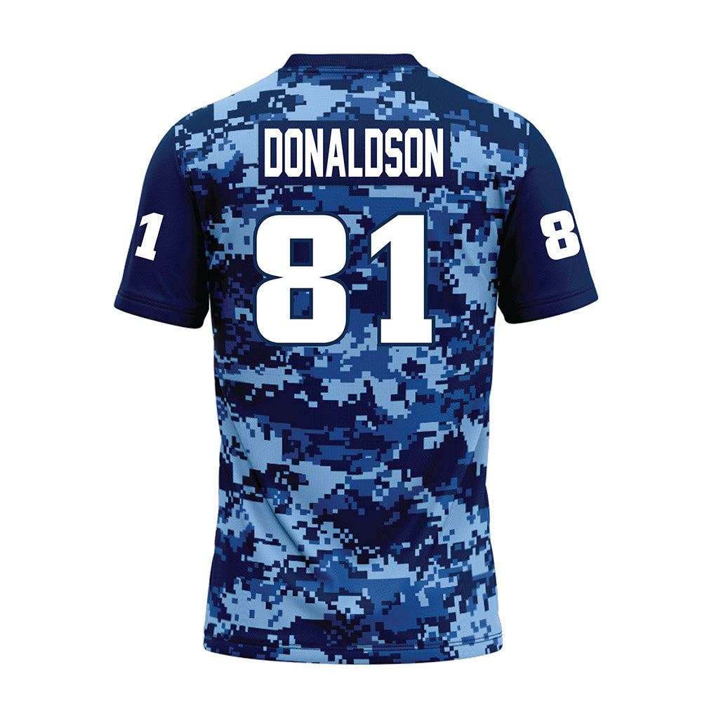 UTC - NCAA Football : Brohns Donaldson - Navy Premium Football Jersey-1