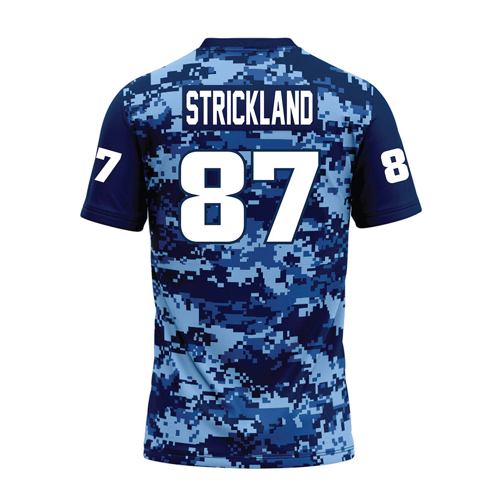 UTC - NCAA Football : Landon Strickland - Navy Premium Football Jersey-1