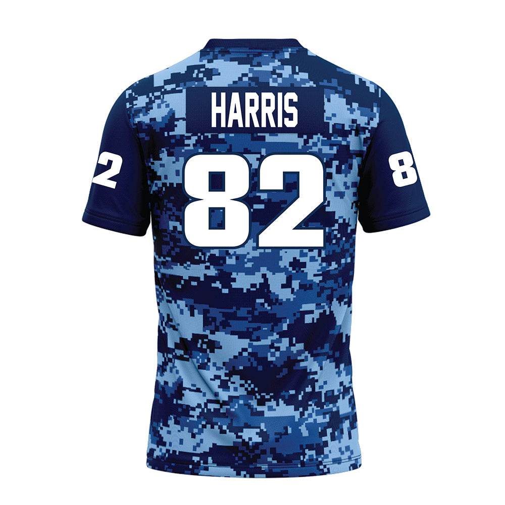 UTC - NCAA Football : KaJuan Harris - Navy Premium Football Jersey-1