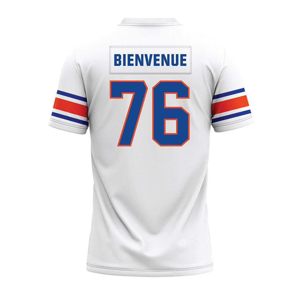 Boise State - NCAA Football : Gregory Bienvenue - White Premium Football Jersey-1