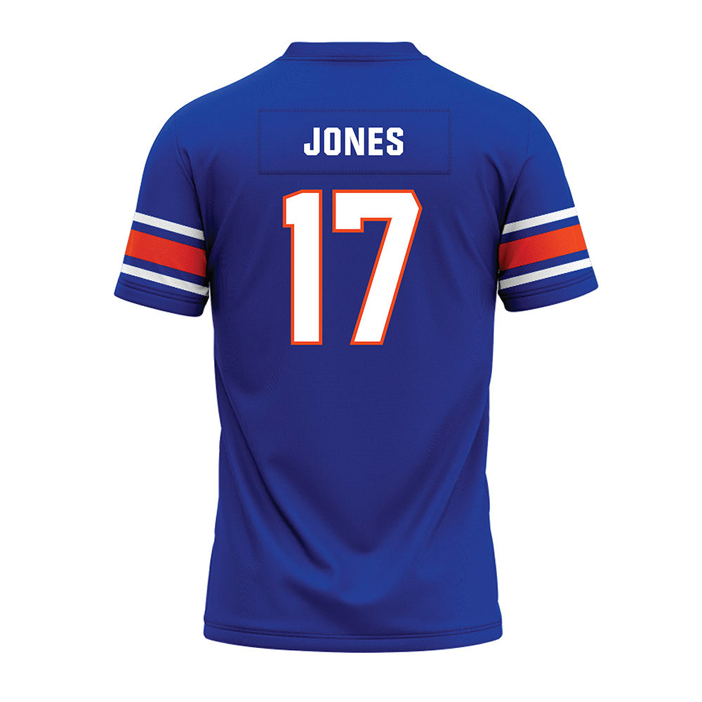 Boise State - NCAA Football : Adrian Jones - Blue Premium Football Jersey-1