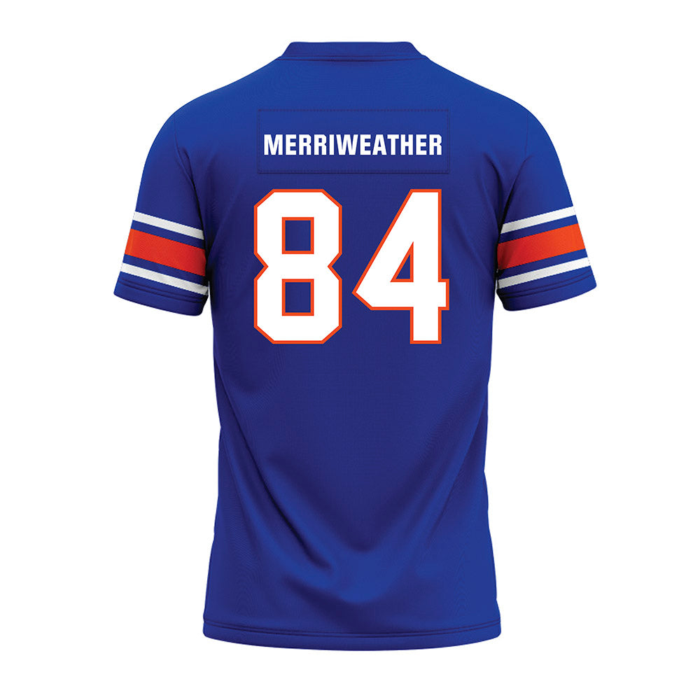 Boise State - NCAA Football : Zamondre Merriweather - Blue Premium Football Jersey