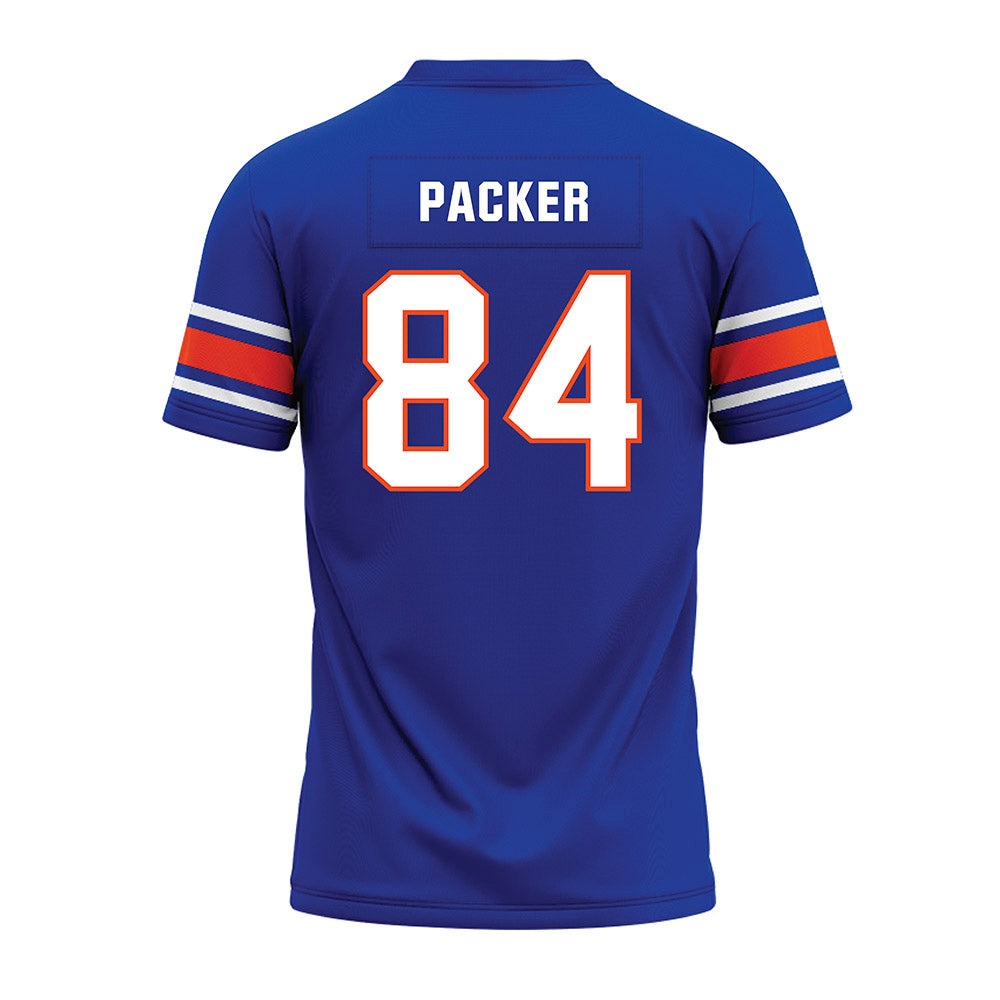 Boise State - NCAA Football : Gavin Packer - Blue Premium Football Jersey-1