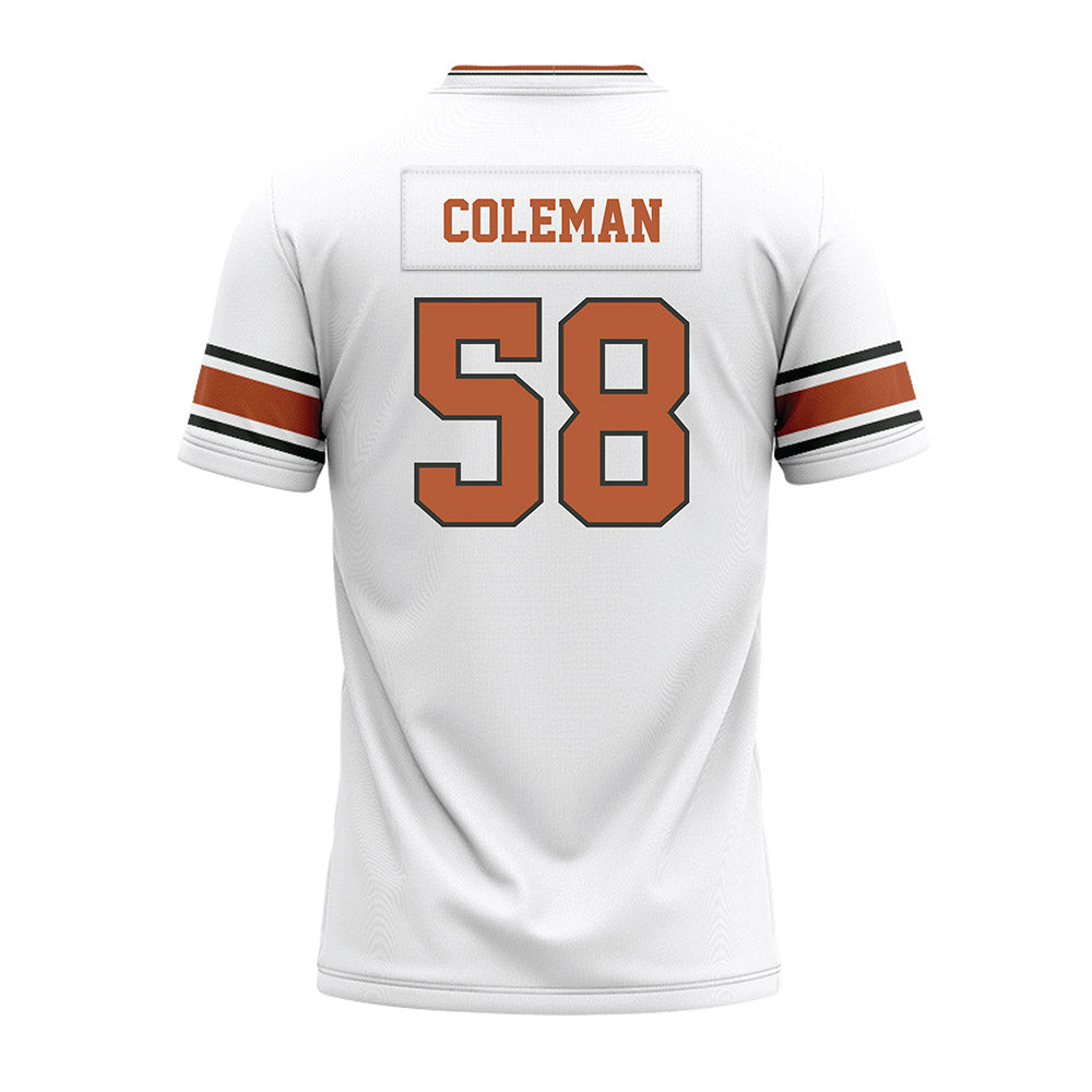 Texas - NCAA Football : Devin Coleman - Premium Football Jersey-1