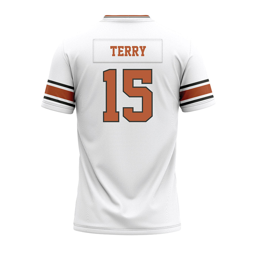 Texas - NCAA Football : Justus Terry - Premium Football Jersey-1