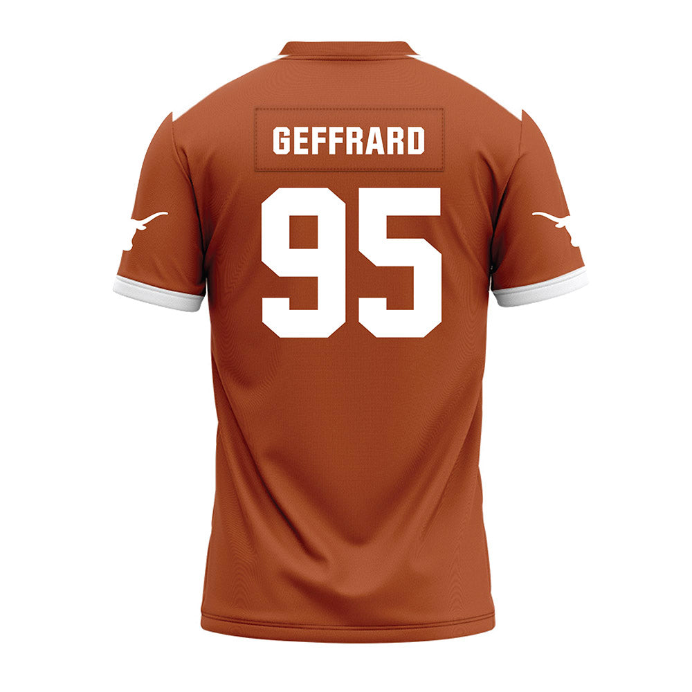 Texas - NCAA Football : Ian Geffrard - Premium Football Jersey-1