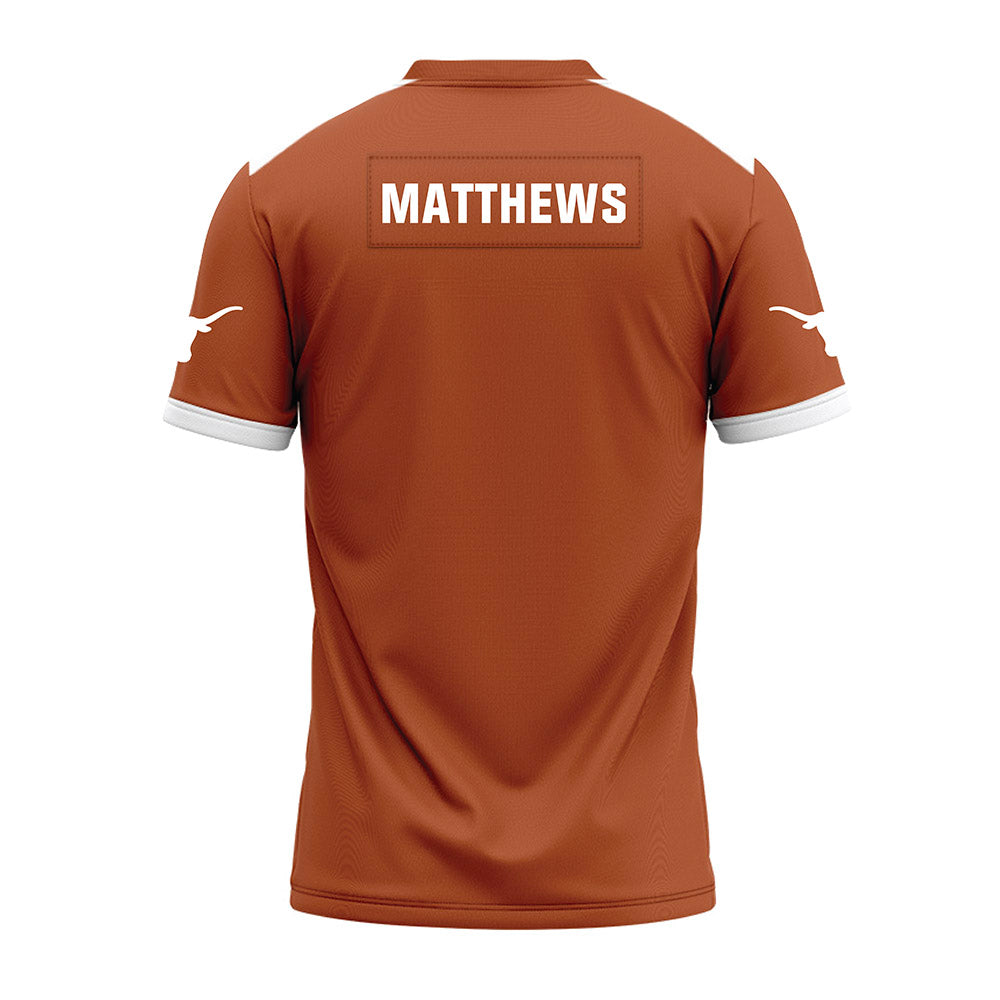 Texas - NCAA Football : Samari Matthews - Premium Football Jersey-1