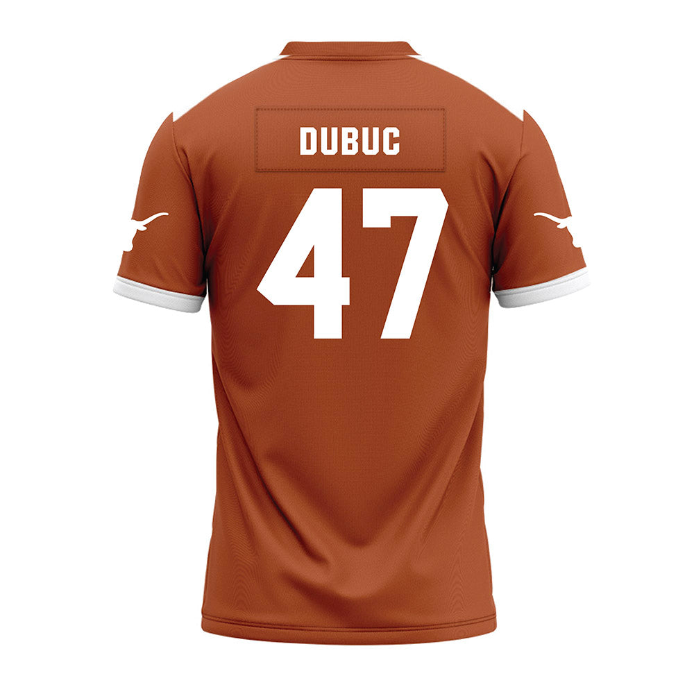 Texas - NCAA Football : Trey Dubuc - Premium Football Jersey-1