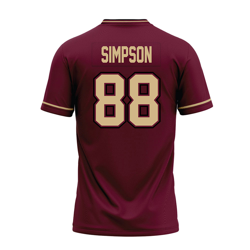 Minnesota - NCAA Football : Jacob Simpson - Premium Football Jersey-1