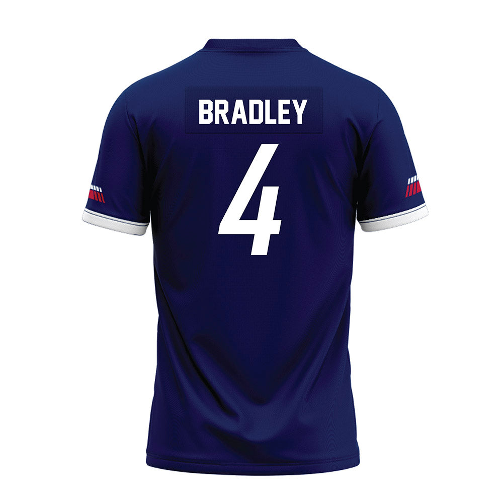 South Alabama - NCAA Football : Kohl Bradley - Blue Premium Football Jersey-1