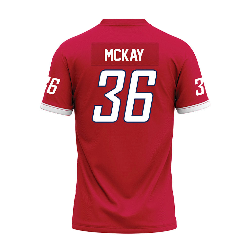 South Alabama - NCAA Football : Micah McKay - Red Premium Football Jersey-1