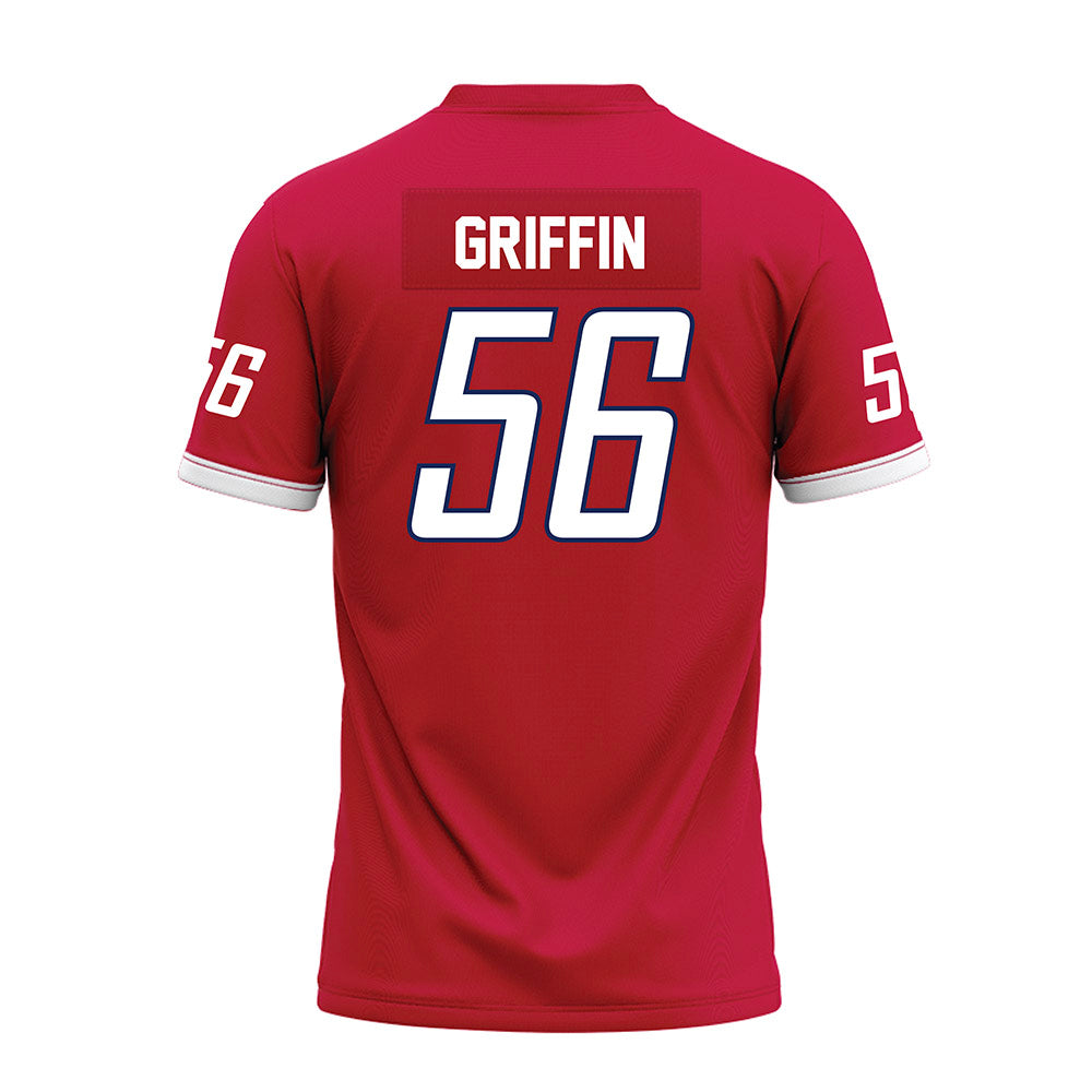 South Alabama - NCAA Football : Adrian Griffin - Red Premium Football Jersey-1