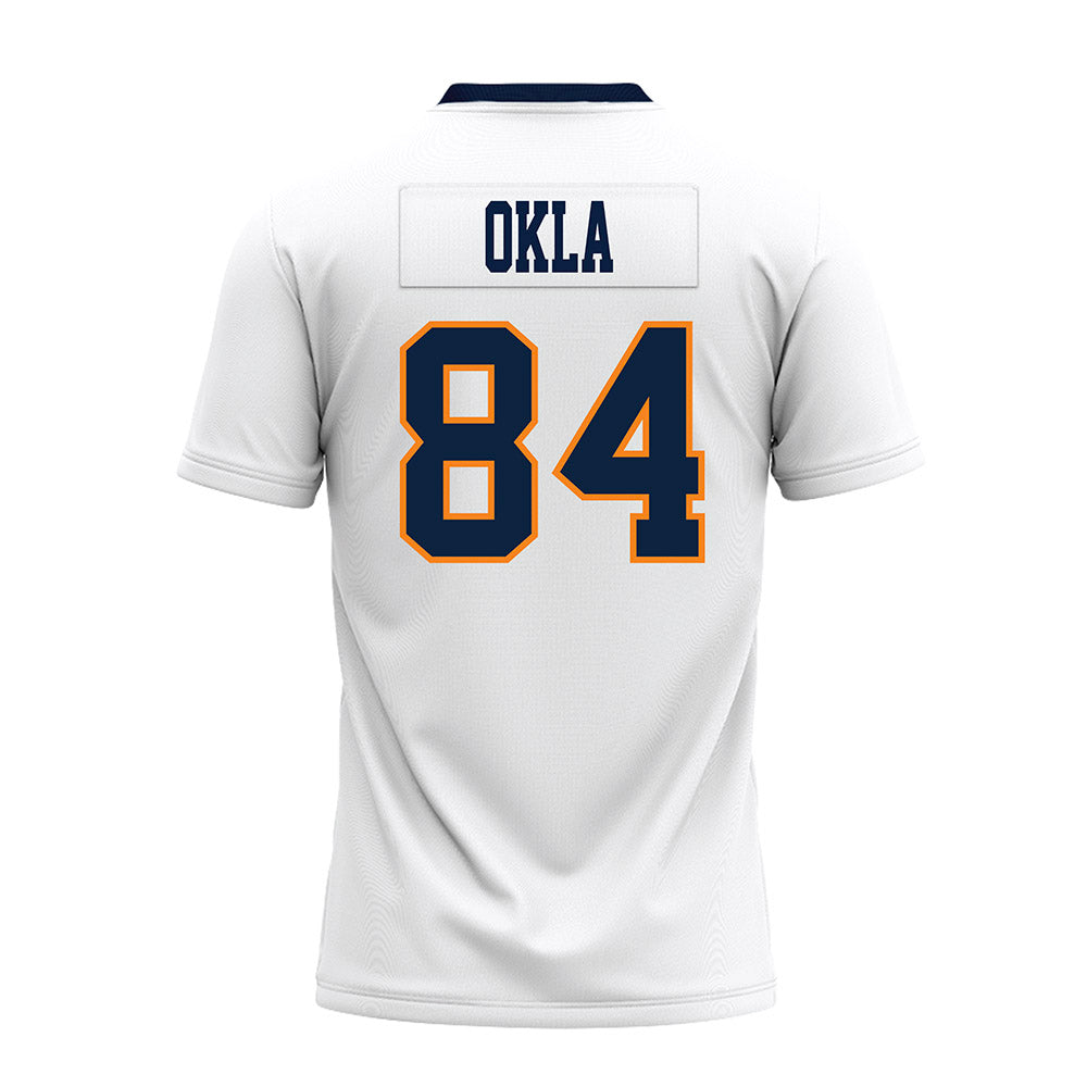UT Martin - NCAA Football : Landon Okla - White Premium Football Jersey-1