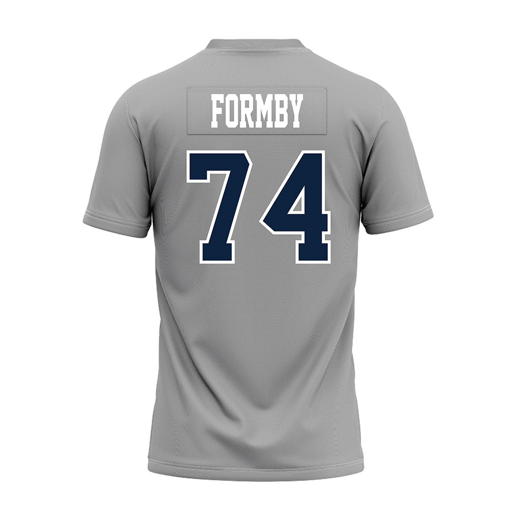 UT Martin - NCAA Football : Hayes Formby - Grey Premium Football Jersey-1